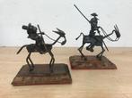 Don Quichot en  Sancho Panza beeldjes, Antiek en Kunst, Kunst | Beelden en Houtsnijwerken, Ophalen
