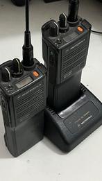 Professionele Motorola MTS2000 Portofoons - Set van 2, Gebruikt, Ophalen of Verzenden, Portofoon of Walkie-talkie, Handsfree-functie