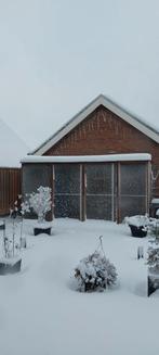 Aluminium voliëre panelen + polycarbonaat dakbedekking, Ophalen, Gebruikt, Aluminium, Volière