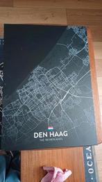 Displate Den Haag met 2 gebruikte magneten, Minder dan 50 cm, Gebruikt, 50 tot 75 cm, Overige typen