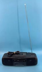 Stereo Radio Cassette Speler - Netstroom/Batterijen, Ophalen of Verzenden, Gebruikt, Radio