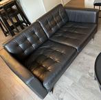 2-zitsbank, Grann/Bomstad zwart/metaal., Huis en Inrichting, Banken | Complete zithoeken, Ophalen, Gebruikt, Metaal
