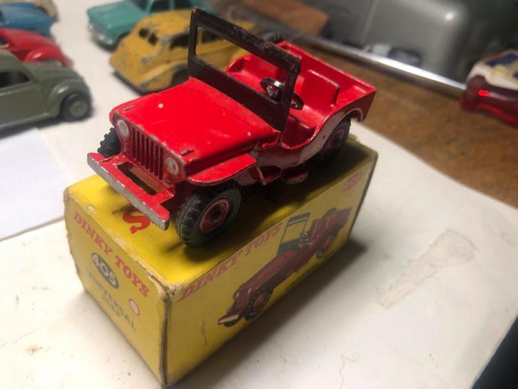 Dinky Toys 409 Universal Jeep - Zeer Goede Staat, Hobby en Vrije tijd, Modelbouw | Auto's en Voertuigen, Zo goed als nieuw, Auto