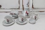 Vintage porseleinen kinderserviesje Piggelmee,  van Nelle, Kahla, Gebruikt, ., ,
