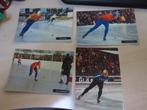 5 oude kaarten schaatsers Brio 60jrn+ postzegel Ard Schenk +, Tickets en Kaartjes, Eén persoon