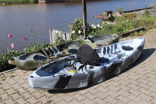 Viskajak, sit on top kajak, kano, kayak (nieuw), Watersport en Boten, Hengelsport | Algemeen, Nieuw, Overige typen, Ophalen