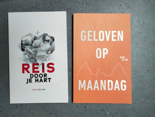 David De Vos - Geloven op maandag en Reis door je hart, Boeken, Godsdienst en Theologie, Zo goed als nieuw, Ophalen of Verzenden