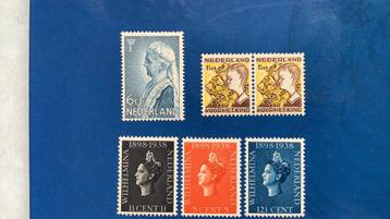 Postzegels nr 269 ,248, en 310/312 beschikbaar voor biedingen