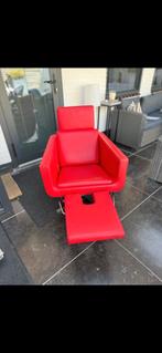 FSM Pavo Shelby design fauteuil stoel rood vintage, Ophalen, Zo goed als nieuw, Rood, Eén