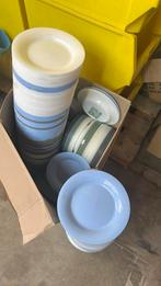 Partij plastic borden, N, N, Overige typen, Nieuw