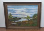 schilderij landschap Piet de Vries, Antiek en Kunst, Kunst | Schilderijen | Klassiek, Ophalen