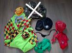 Verkleedkleding set: Clown, piraat, sheriff, Ophalen of Verzenden, Gebruikt, 146 t/m 152, Jongen of Meisje