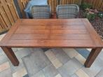 Tuintafel, Ophalen, Gebruikt, Rechthoekig, Hout