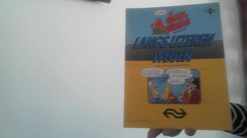 jan jans ns strip langs ijzeren wegen uit 1989, Boeken, Stripboeken, Zo goed als nieuw, Eén stripboek, Ophalen of Verzenden