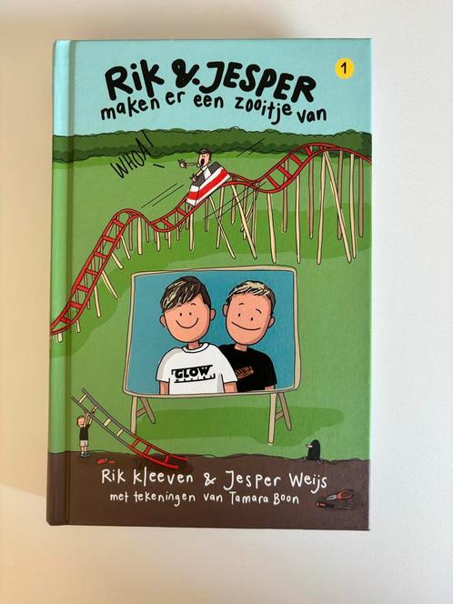 Rik en Jesper maken er een zooitje van!, Boeken, Kinderboeken | Jeugd | onder 10 jaar, Zo goed als nieuw, Fictie algemeen, Ophalen of Verzenden