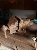 Oude Comofo bankschroef, Doe-het-zelf en Verbouw, Gereedschap | Handgereedschap, Ophalen of Verzenden, Gebruikt
