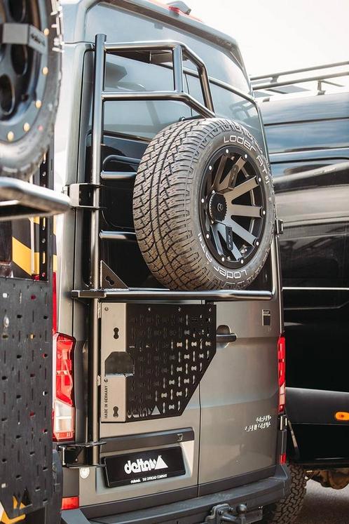 Delta Reservewiel drager met ladderfunctie. Crafter /Man TGE, Auto diversen, Tuning en Styling, Ophalen