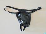 Leatherlook String, Ophalen of Verzenden, Zwart, Slip