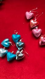 10 kerstballen in de vorm van een hartje, Ophalen, Gebruikt