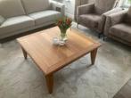 Bijzettafels en salontafel, Vierkant, 55 tot 75 cm, Zo goed als nieuw, Hout