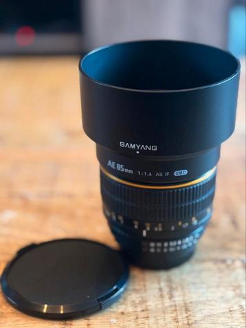ZGAN: Samyang 85mm 1.4 AS IF UMC Nikon beschikbaar voor biedingen