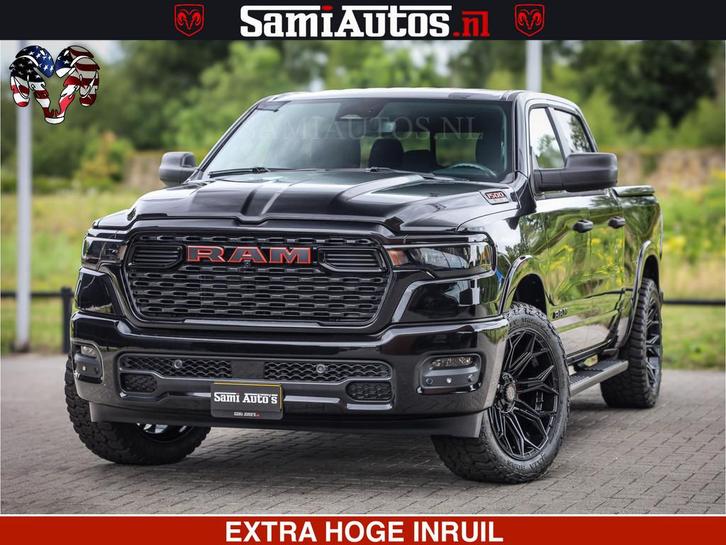 Dodge Ram TradesMan 6 Persoons Uitvoering | LEDER RS | 420Pk, Auto's, Dodge, Bedrijf, Te koop, Overige modellen, 4x4, Achteruitrijcamera