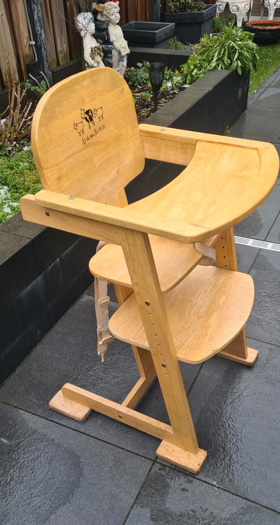 Bambino meegroieKinderstoel met Veiligheidsriem, Kinderen en Baby's, Kinderstoelen, Gebruikt, Meegroeistoel, Gordel(s), Ophalen of Verzenden