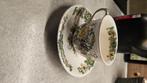 Zeldzaam Mason's Ironstone Kop & Schotel 'Strathmore', Antiek en Kunst, Antiek | Servies los, Verzenden