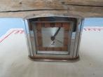 Art deco Jaz wekker chroom, Antiek en Kunst, Ophalen of Verzenden