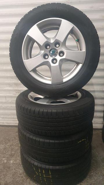 14"Originele 5x100 VW Fox/Skoda Fabia/Polo LM Velgen+Banden  beschikbaar voor biedingen