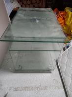 tv kast van glas (veiligheidsglas), Glas, Minder dan 100 cm, 25 tot 50 cm, Gebruikt