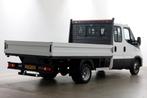 Iveco Daily 35C14 136pk E6 Open Laadbak D.C. Trekhaak 3500kg, Gebruikt, Euro 6, Iveco, 7 stoelen