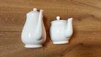 Witte Rivière Maison theepotten voor handdoek/vaatdoek, Huis en Inrichting, Keuken | Servies, Ophalen, Overige typen, Zo goed als nieuw