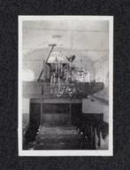 Foto De Kaag Spanbroek Kerk Interieur Orgel., Foto, Ophalen of Verzenden, Zo goed als nieuw, 1940 tot 1960
