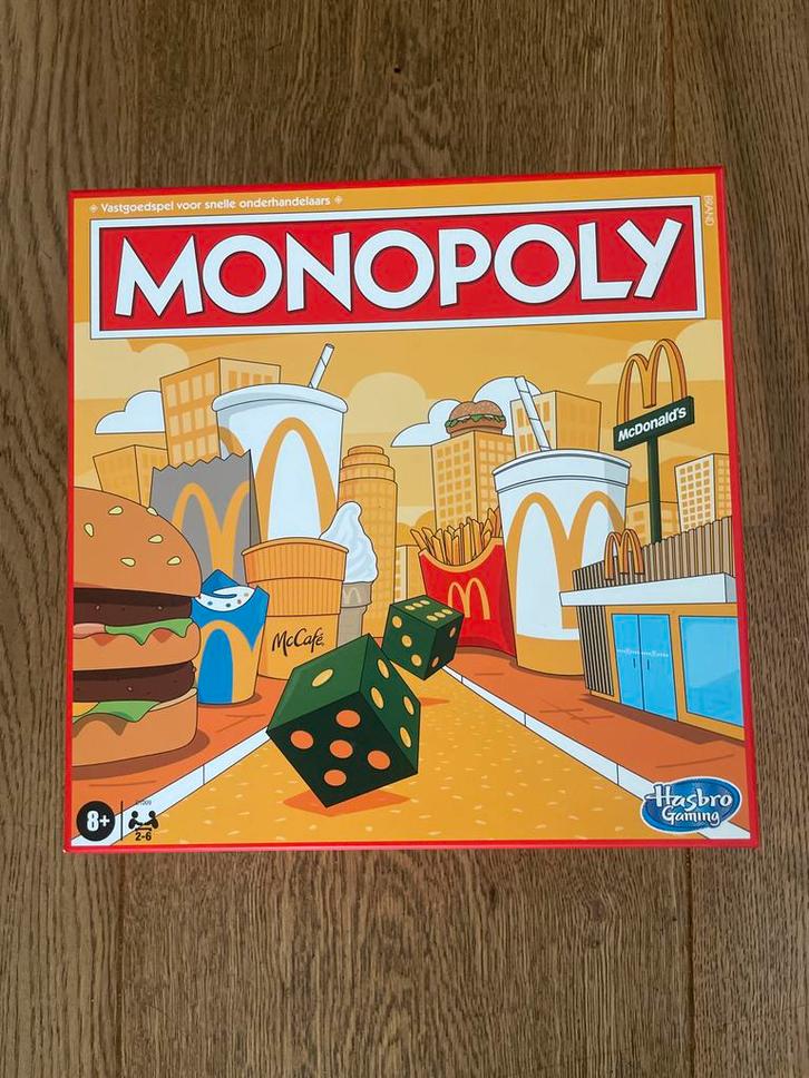 Monopoly McDonalds Limited Edition - Zeldzaam!, Hobby en Vrije tijd, Gezelschapsspellen | Bordspellen, Nieuw, Drie of vier spelers