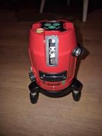 Professionele Futech Multicross 3 laser (groen) + ontvangers, Doe-het-zelf en Verbouw, Meetapparatuur, Ophalen of Verzenden, Nieuw