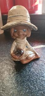 Vintage poppetje meisje utchi tricia keramiek Japan, Verzamelen, Beelden en Beeldjes, Ophalen of Verzenden, Zo goed als nieuw