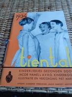 Tiental Kinderliedjes 1934 - Jacob Hamel, Ophalen of Verzenden, Gelezen, Overige onderwerpen, Jacob Hamel