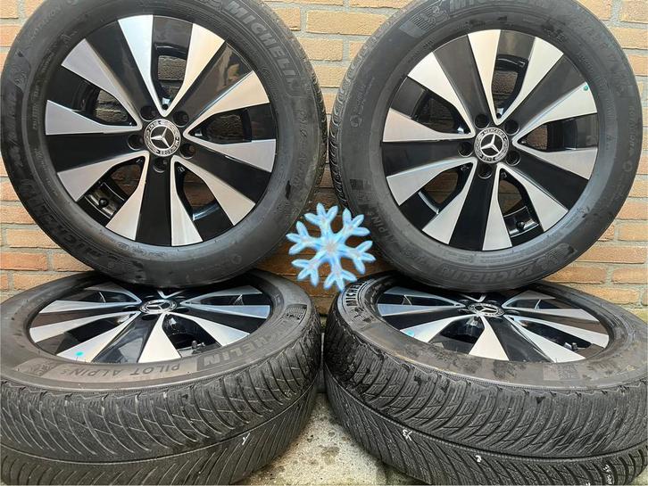 17” orig Mercedes Vito V-klasse EQV Michelin winterset TpMS, Auto-onderdelen, Banden en Velgen, Banden en Velgen, Winterbanden