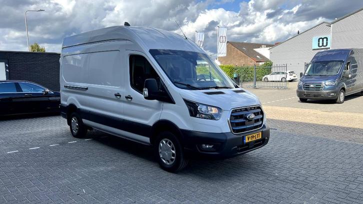 Ford E-Transit 350 L3H3 184pk Direct leverbaar, Auto's, Bestelauto's, Bedrijf, ABS, Achteruitrijcamera, Airbags, Alarm, Android Auto