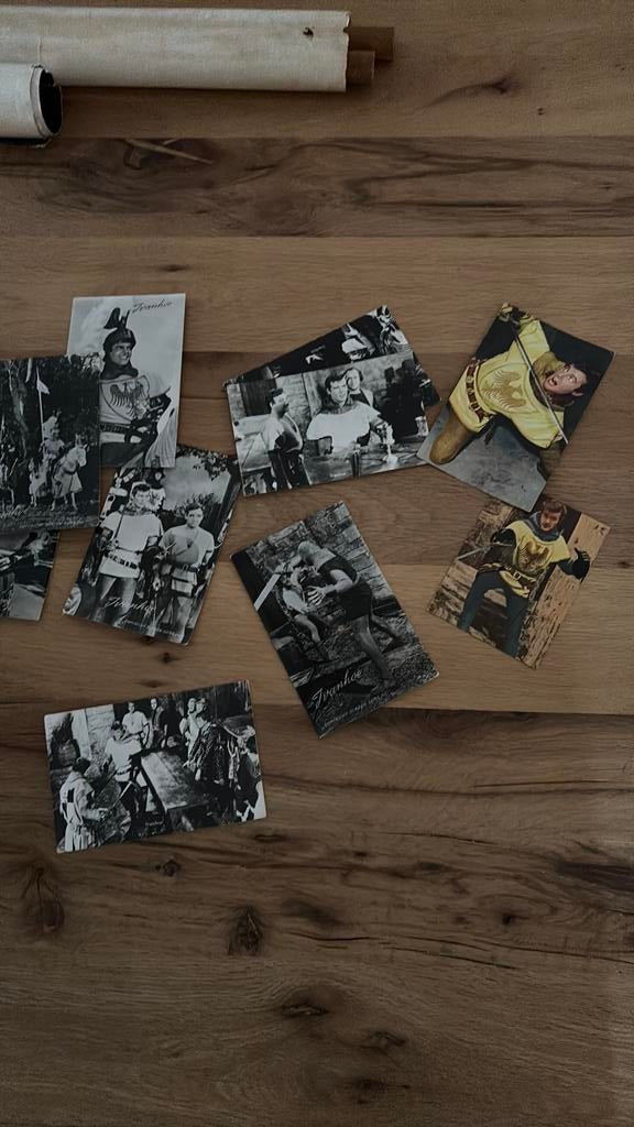 Ivanhoe foto kaarten, Verzamelen, A4 of kleiner, Rechthoekig Liggend, Ophalen of Verzenden, Zo goed als nieuw