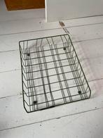 Vintage brievenbakje groen metaal opbergen, Diversen, Bureau-accessoires, Ophalen of Verzenden, Zo goed als nieuw