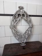 oude lijst spiegel, antiek rooster vintage Frans brocante, Antiek en Kunst, Curiosa en Brocante, Verzenden