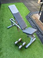 Halterbank dumbell, Ophalen, Zo goed als nieuw, Krachtstation