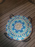 Diamond painting onderzetters handgemaakt zgan, Ophalen, Zo goed als nieuw, Glas of Kopje