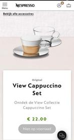 Nespresso View Kopjes - Nieuw in Verpakking, Ophalen, Nieuw, Glas, Overige stijlen
