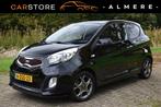 Kia Picanto 1.0 CVVT X-treme*Leder*Carplay*Stuurbediening*Ai, Auto's, Euro 5, Gebruikt, Zwart, 400 kg