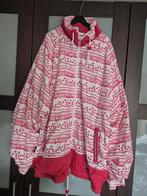 Vintage Oversized trainingsjack Rucanor, Maat 42/44 (L), Ophalen of Verzenden, Zo goed als nieuw, Roze