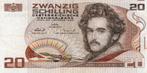 Bankbiljet:  OOSTENRIJK  -  20 shilling, Verzenden, Oostenrijk, Los biljet