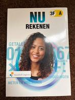 NU Rekenen 3F Deel A, Boeken, Ophalen of Verzenden, Zo goed als nieuw, VMBO, Wiskunde A